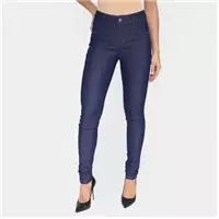 Imagem da promoção Calça Jeans Skinny Grifle Casual Feminina
