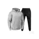 Conjunto Moletom Canguru Masculino Liso Capuz Bolso Conforto - Frontinni em oferta