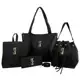 Kit Bolsa Tote Feminina + Bolsa Saco + Mochila + Carteira - Selfie Store em oferta