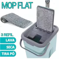 Imagem da promoção mop spray flash rodo esfregão flat limpeza chão cozinha sala comércio limpa tudo - CELESTE UTIL