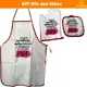 Kit de Cozinha Com Luva, descanso e Avental Dia das Mães - Wincy em oferta
