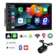 Central Multimídia Mp5 2 Din Android 12 Wifi Gps Bluetooth Tela 7 Polegadas Espelhamento - First Opt em oferta