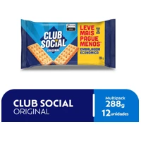 Imagem da promoção Biscoito regular, embalagem econômica, 288g - Club Social Original