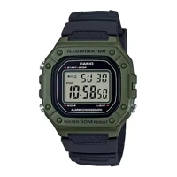 Imagem da promoção Relógio de Pulso Masculino Casio Digital Verde Standard W-218H-3AVDF