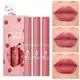 3Pcs/Set Matte Velvet Batom À Prova D'água Copo Antiaderente Tinta Labial em oferta