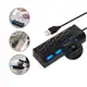 Hub USB com 4 Entradas USB 2.0 de Alta Velocidade com Botão Liga/Desliga em oferta
