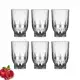 Jogo De Copos Em Vidro Kit 6 Peças Cozinha Água Suco Drink - Rio Glass em oferta