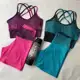 Kit 2 Conjuntos Degrade Top e Short para academia e corrida em oferta