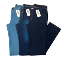 Imagem da promoção Kit Atacado 3 Calça Jeans Masculina Tradicional (sortidas) - Almix