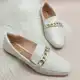 Mocassim Feminino Confort Bico Quadrado Corrente em oferta