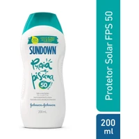 Imagem da promoção Protetor Solar Corpo e Rosto Praia e Piscina FPS 50 Sundown 200ml