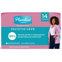 Imagem da promoção Protetor Femme Leve Plenitud  - 14 Unidades