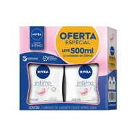 Imagem da promoção Kit Sabonete Íntimo Nivea Suave 250ml 2 unidades