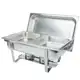 Rechaud Inox 9 Litros 1/2 Panelas Banho Maria 2 Cubas Buffet em oferta