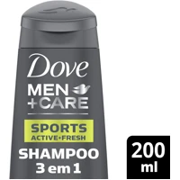 Imagem da promoção Shampoo 3 Em 1 Men+Care Sports Dove 200ml