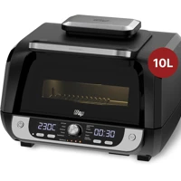 Imagem da oferta Fritadeira Elétrica WAP Air Fryer Barbecue Digital 12 em 1, 10 Litros, 4 Níveis de Temperatura