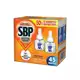 Repelente Elétrico Líquido SBP 45 Noites com 2 unidades de 35ml em oferta