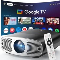 Imagem da promoção Bettdow Projetor 4k 3D 25000 Lumens Full Hd 1080p Compatível Com Android 9.0(AOSP)+Google TV, Suport