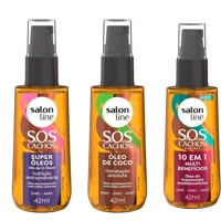 Imagem da promoção Kit com 3 Óleos de Tratamento Coco, Super Óleos e Multibenefícios