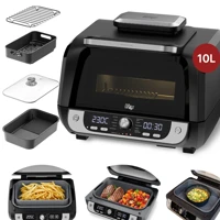 Imagem da promoção Fritadeira Elétrica Sem Óleo Churrasqueira Air Fryer 10l 1700w Wap Airfry Barbecue Digital 12 Em 1