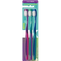 Imagem da promoção Kess Combo Econômico Com 3 Escovas Dentais Multicor