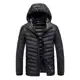 Jaqueta Bobojaco Impermeável Becker Nylon Puffer Masculino com Bolsos e Capuz em oferta