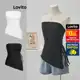 Lovito Casual Blusa Feminina Lisa Assimétrica com Cordão em oferta