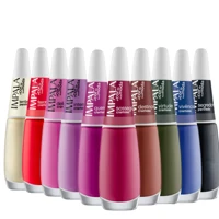 Imagem da promoção Kit 10 Esmaltes Impala Nova Coleção A Cor Da Sua Moda 5 e 6 Completa Tendencia
