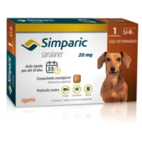 Imagem da oferta Antipulgas e Carrapatos - Simparic