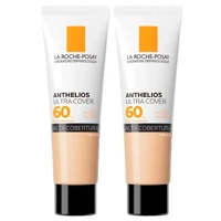 Imagem da promoção La Roche-Posay Anthelios Ultra Cover Kit 2 Unidades Protetor Solar Facial Com Cor FPS60 2.0 30g
