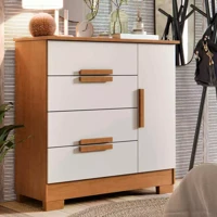 Imagem da promoção Cômoda Adulto E Infantil Bréscia Com 4 Gavetas E Sapateira