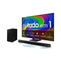 Imagem da promoção Smart TV 55" QLED 4K 55Q65D 2024 + Soundbar HW-B550/ZD - Samsung