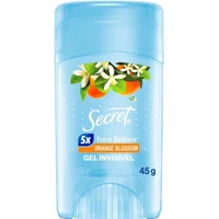Imagem da promoção Secret Gel Invisible Desodorante Orange Blossom 45 G(A embalagem pode variar)