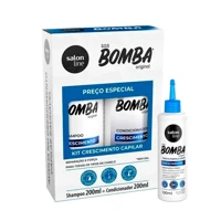 Imagem da promoção Kit SOS Bomba Original 200ml + Tônico Crescimento Acelerado Salon Line