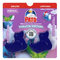 Imagem da promoção Bloco Para Caixa Acoplada Violeta Pato 2 Um - 52g Cada