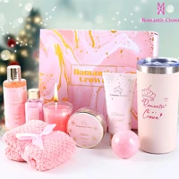 Imagem da promoção Kit Presente de Banho Feminino SPA com Copo Térmico Inox, Ideal para Aniversário e Natal