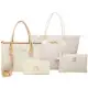 Kit 4 Bolsas Anjik, bolsas Elegantes, Kit completo Bolsa Anjik Média+Carteira+Sacola Anjik+Necessair em oferta
