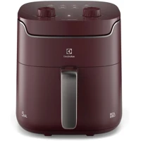 Imagem da promoção Air Fryer Electrolux p/Rita Lobo 5,6L Vermelha Escura Efficient Economia de Energia 1400W (EAF41) -