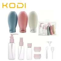 Imagem da promoção Kit Viagem para Cosméticos - Frascos de Spray, Shampoo, Loção, Creme e Perfume - Portátil e Prático!