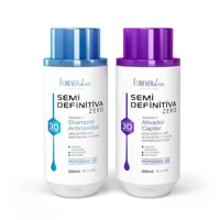 Imagem da promoção Kit Escova Semi Definitiva Zero 2x300ml Forever Liss