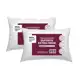 Kit 2 Travesseiros 50x70 Suporte Extra Firme Fibra Siliconada percal 100% Algodão em oferta