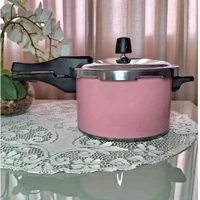 Imagem da promoção Panela de Pressão 5L Fechamento Externo Rosa Bebê