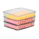 Porta Frios Presunto Queijo Acrílico Resistente Triplex Triplo Com Tampa Hermético Empilhável em oferta