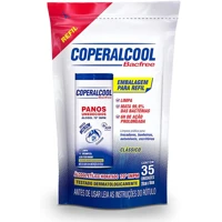 Imagem da promoção Panos Umedecidos 70°Inpm 35Un Refil Clássico Coperalcool Bacfree