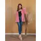 Blazer Feminino Max Casaquinho Acinturado Sobretudo Longo Neopreme Linda em oferta