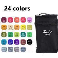 Imagem da promoção 24/36/48/60/80 peças Caneta Marcadora De Ponta Dupla Conjunto De Canetas De Aquarela Especial