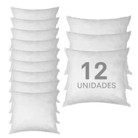 Imagem da promoção Kit 12 Refil Almofadas 45cm x 45cm de Espuma Extra Macio - Envio Imediato