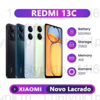 Imagem da promoção Novo Celular Redmi Xiaomi 13C 8GB+256GB Dual SIM 4G LTE