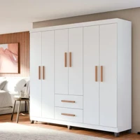 Imagem da promoção Guarda Roupa De Casal 6 Portas E 2 Gavetas - Mobili Mobili