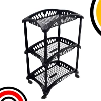 Imagem da promoção Fruteira Organizador Vertical Com Rodinhas 3 ou 4 Cestos Andares